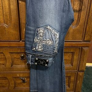 Miss Me Embellished Bootcut Jeans